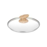 ZWARTE KASANOVA ZWARTE STENEN GLAS DEKSEL CM 20