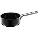WMF Fusiontec Inspire steelpan, 16 cm, zonder deksel, 1,3 l, inductie, high-tech keramiek, krasbestendig, zwart