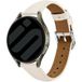 Strap-it Samsung Bracelet cuir 'réglage fin' Samsung Galaxy Watch 6 - 44mm (beige clair)