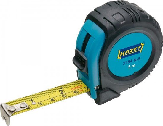 Hazet - Rolmaat Metrisch en inch / 5 m / 19 mm
