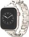By Qubix Metalen Quick-Release Ketting Band Starlight voor Apple Watch 38/40/41/42mm
