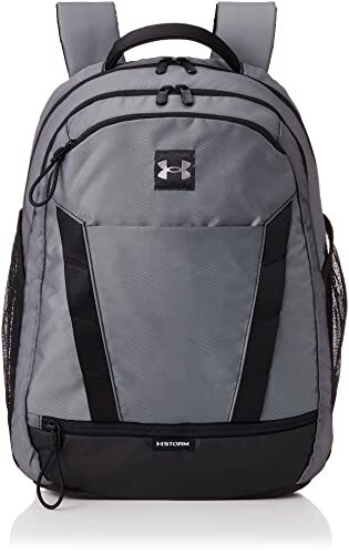 Under Armour Womens Backpacks Women'S Ua Hustle Signature Backpack, Black, 1372287-001, OSFM, zwart, Eén maat, Train