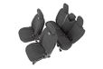 Rough Country Neopreen stoelhoezen voor Jeep Wrangler JL 4-deurs (2018-2024) zonder armleuning achteraan, waterdicht en UV-bestendig, met schuim gevoerd, set stoelhoezen voor voor- en achteraan