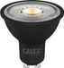 Calex GU10 LED Spot Noir | 400Lm 2000K/2700K | 220-240V 820/827 | CCT Variotone