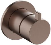 Hotbath Ace - Afbouwdeel - 2-Weg Omstel - Geborsteld Koper Pvd - V01