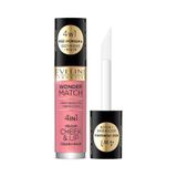 EVELINE WONDER MATCH RÓŻ I POMADKA W PŁYNIE 03 4,5ML