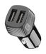 Cellularline MICROCBRUSBDUAL2A - Auto Oplader - Universeel - Zwart