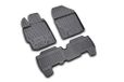 Rubberen TOYOTA Rubber matten element Maatwerk vloermatten Yaris 01/2006-2010 3 stuks
