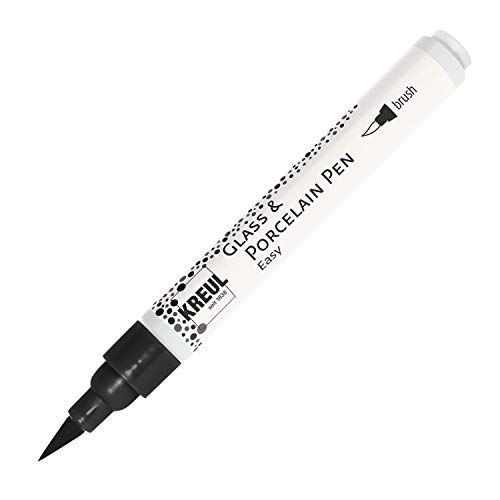 Kreul Porseleinstift Easy Brush Zwart