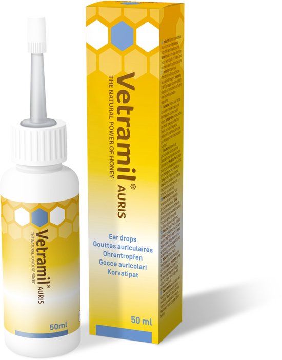 Vetramil Honing Vetramil Auris - Oorverzorgingmiddel - 50 ml