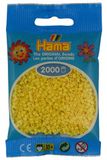 HAMA - 501-103 – mini-zakje met 2000 parels, lichtgeel