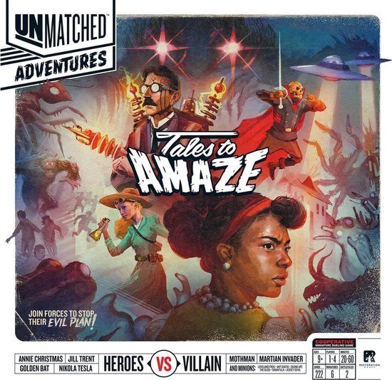 Unmatched Adventures: Tales to Amaze - Bordspel (ENG) | White Goblin Games