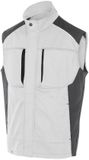 KÜBLER ACTIVIQ 72505365 Werkvest Heren Wit Antraciet