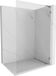Mexen Lunar L paroi de douche Walk-in droite 100 x 200 cm, verre transparent, gunmetal
