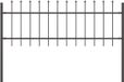 vidaXL Portail WOERDEN, 1,7 x 0,6 m, acier thermolaqué, gris