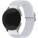 Strap-it Polar Unite verstellbares gewebtes Nylonarmband (Weiß)