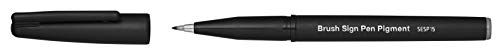 Pentel Brushpen Sign SESP15-NX Grijs - 12 stuks