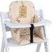 Hauck Stokke Réducteur de siège pour chaise haute - Revêtement universel pour chaise bébé Coussin d'assise Housse de chaise pour l'alimentation Rembourrage de siège Girafes