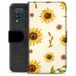 Samsung Étui Portefeuille Premium Samsung Galaxy A12 - Tournesol