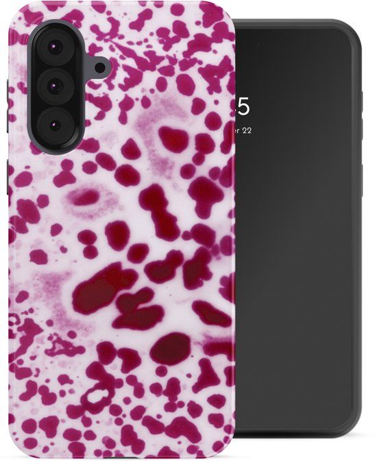 Selencia Hoesje - Geschikt voor Samsung Galaxy A37 (5G) - Backcover - Cosmic Orchid