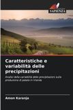 Caratteristiche OmniScriptum SRL Caratteristiche e variabilità delle precipitazioni
