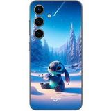 Maniacase Beschermhoes Samsung Galaxy S24 Stitch mignon neige étoilée 3D