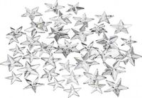 Rayher Hobby Materialen Pak steentjes sterren - 360x - zilver