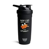 Smartshake Looney Tunes Reforce roestvrij staal proteïne shakerfles 900 ml | 30 oz - Lekvrij schroefdeksel - BPA-vrij - Unisex - Niet geïsoleerd - Daffy Duck