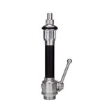 Riegler 108270-2408.400 multifunctionele straalbuis DIN 14365, aluminium, G 2 AG, mondstuk 9 mm, 1 stuk