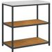 Acier Rangement De Cuisine Meuble De Cuisine Avec Étagère Rouillé 60 x 50 x 92 cm