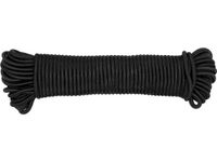Vorel - Elastisch Rubberkoord - 8 mm x 30 m - Zwart