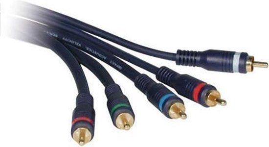 C2G 0.5m Velocity Component Video/RCA-Type Audio Combination Cable