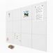 Relaxdays Vilten prikbord