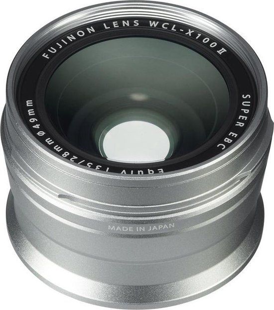 Fujifilm WCL-X100 II Wide Conversie Lens - Zilver