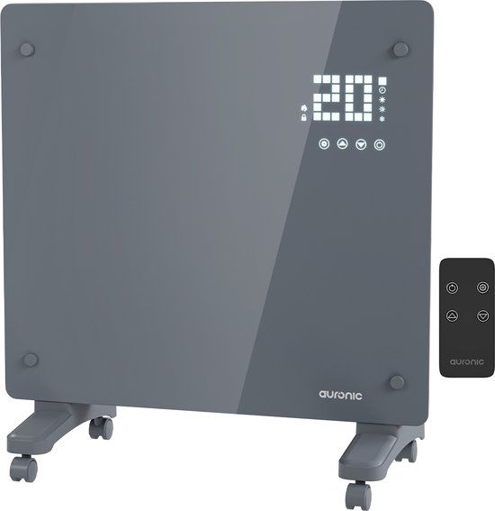 Auronic Elektrische Kachel - 1000W - Convectorkachel - Grijs
