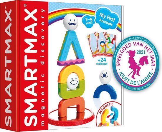 SmartMax My First - Acrobats | Bouwset | 10 Onderdelen | 3+ jaar