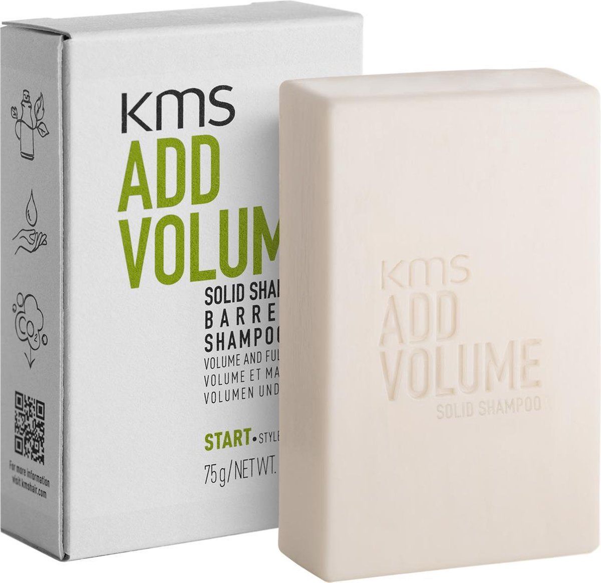 KMS Addvolume Solid Shampoo - 4044897171036