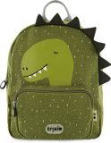 Trixie Mr. Dino Rugzak - Groen - 7.5L - Waterdicht - Schooltas voor Kinderen
