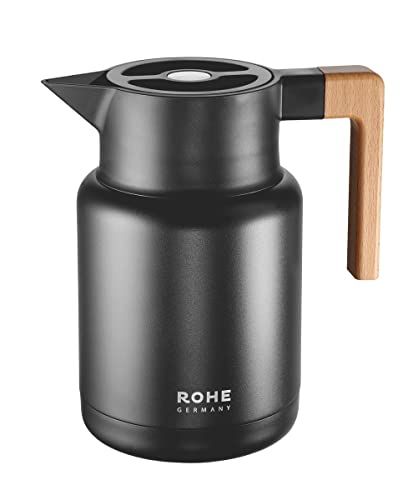 Rohe Germany Isidor - Isolerende kan - 1.4L - Zwart