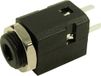 Cliff FC681375VH Jackplug 3.5 mm Bus, inbouw Aantal polen: 3 Stereo Zwart 1 stuk(s)