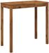 vidaXL Bartafel Naturel Massief Acaciahout 108,5 x 55 x 105 cm