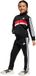 Adidas Sportswear Seasonal Essentials Tiberio 3-Stripes Tricot Trainingsanzug Kinder Schwarz