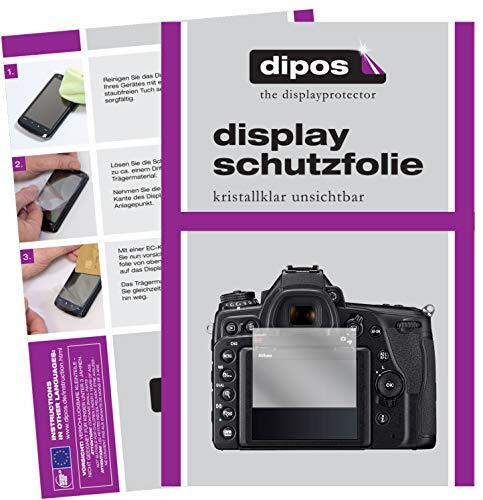 dipos I Beschermfolie compatibel met Nikon DSLR D780 schermfolie, helder