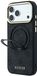 Apple iPhone 18 Pro Hoesje 4G Classic Logo MagSafe Ring Stand 360° Noir