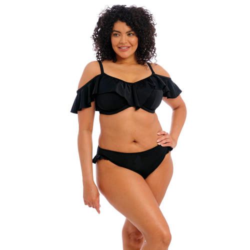 Elomi Plain Sailing Voorgevormde Beugel Bikinitop - Zwart