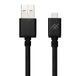 ZAGG Uniquesync Premium Câble USB 3m USB A vers Micro-USB B Noir