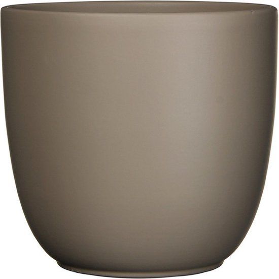 Mica Decorations Tusca Bloempot - H18,5 x Ø19,5 cm - Taupe