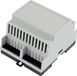 Hammond Electronics DIN-rail-behuizing – 90 x 70 x 58 – Polycarbonaat – Lichtgrijs