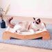 Omgoods - Griffoir extra large pour chat - 67,3 x 42,4 cm, Bois naturel