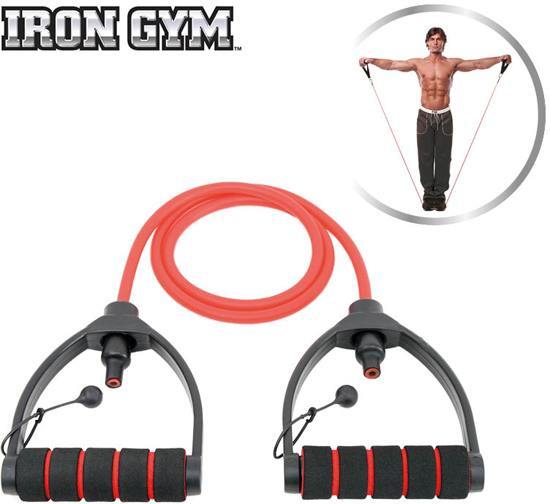 Iron Gym Weerstandsband - Tube Trainer - Verstelbaar - Fitness Elastiek